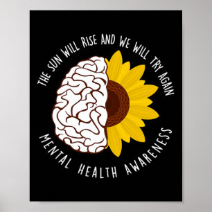 Die Sonne wird aufsteigen und wir werden versuchen Poster
