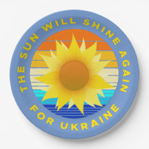Die Sonne wird wieder für die Ukraine Sonnenblume