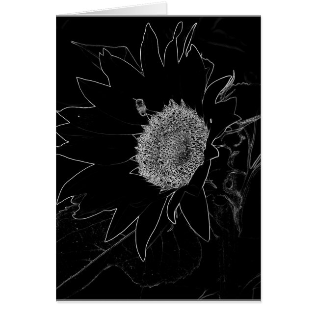 Die Sonnenblume und die Biene (Vorne)
