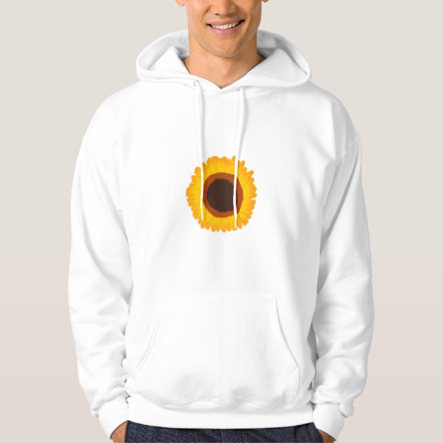 Die Sonnenblumenhoodie Hoodie (Vorderseite)