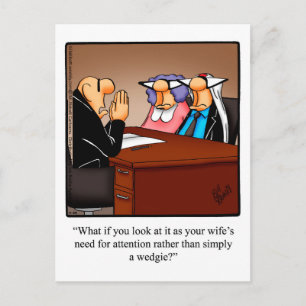 Die Sonnenheirat / Jubiläum Spaß Postkarte