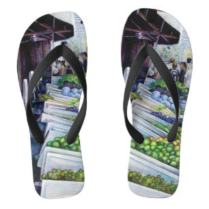 Die Sonnenseite der Lavender Street, Singapur Flip Flops
