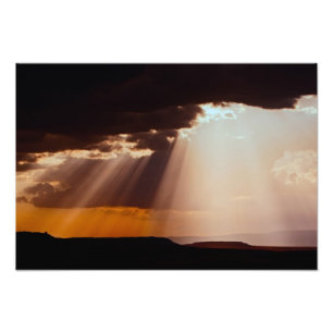 Die Sonnenstrahlen am Masai Mara. 2 Fotodruck