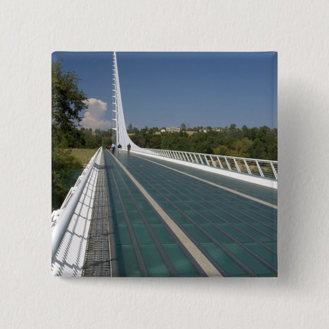 Die Sonnenuhrbrücke bei Turtle Bay Button (Vorderseite)