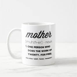 Die sonnige Definition der Mutter-Tasse Tasse