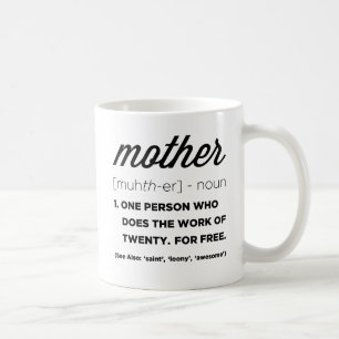 Die sonnige Definition der Mutter-Tasse Tasse
