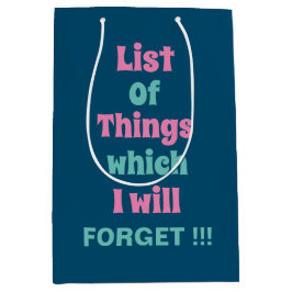 Die sonnige Erinnerung für vergessene Menschen ver Mittlere Geschenktüte