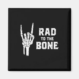 Die sonnige Halloween-Skeletthalle Krass zum Knoch Magnet