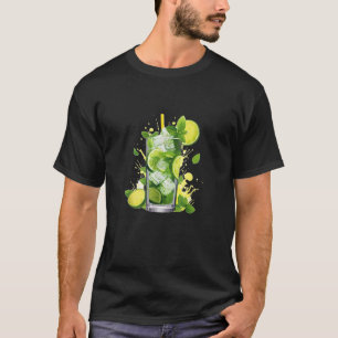 Die sonnige kubanische Party-Nacht mit Cocktails u T-Shirt