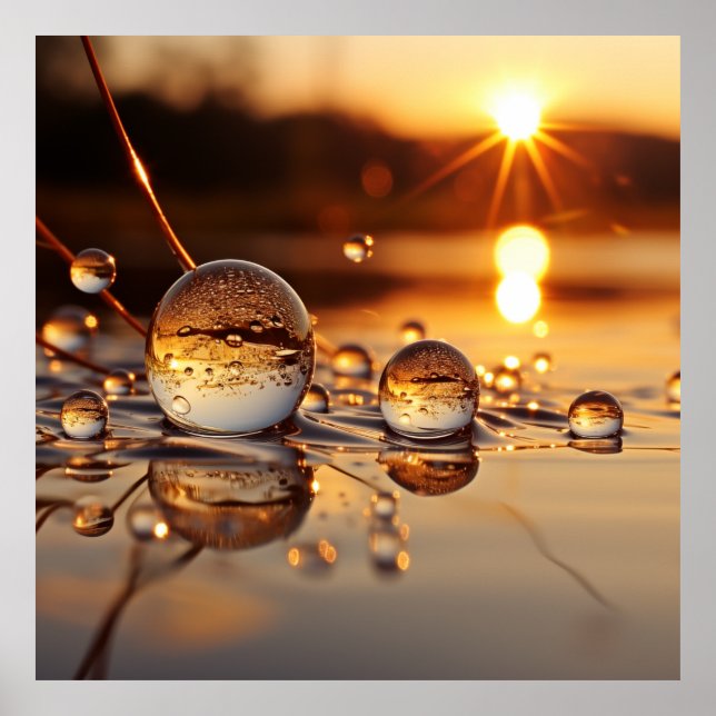 Die sonnige Ruhe: Die Erinnerung an eine goldene S Poster (Vorne)