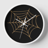 Die sonnige schwarze Spinne in der Kindermauer