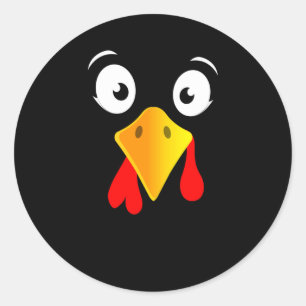 Die sonnige Türkei steht vor dem Erntedank Day Runder Aufkleber