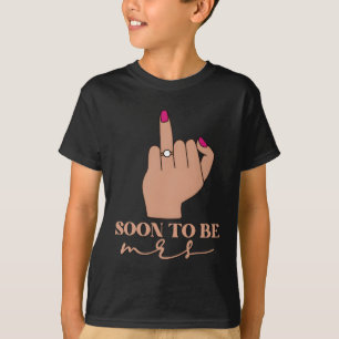 Die sonnige Verlobung wird bald Frau Bachelorette T-Shirt