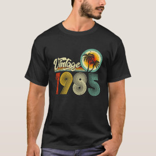 Die sonnigen 40 Jahre alten Geschenke Vintag Gebor T-Shirt