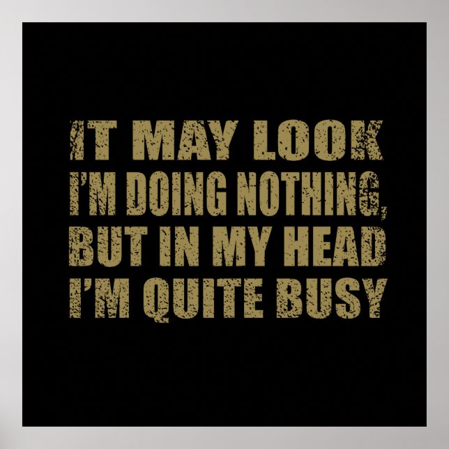 Die sonnigen sarkastischen Redewendungen, berühmte Poster (Vorne)