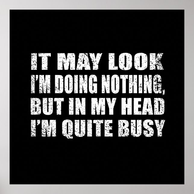 Die sonnigen sarkastischen Redewendungen, berühmte Poster (Vorne)