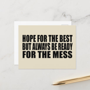 Die sonnigen sarkastischen Redewendungen Feiertagspostkarte