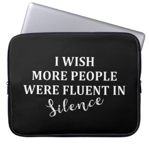 Die sonnigen sarkastischen Redewendungen Laptopschutzhülle