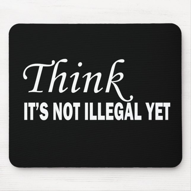 Die sonnigen sarkastischen Redewendungen Mousepad (Vorne)