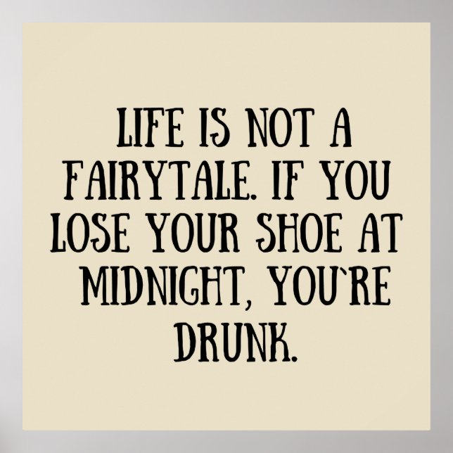 Die sonnigen sarkastischen Redewendungen Poster (Vorne)