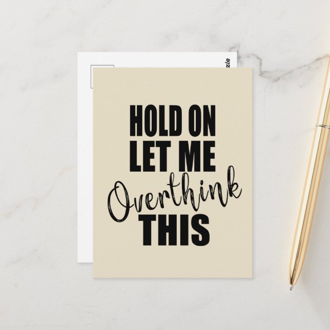 Die sonnigen sarkastischen Redewendungen Postkarte (Vorderseite/Rückseite Beispiel)