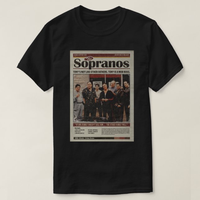 Die Sopranos T-Shirt (Design vorne)