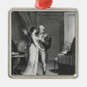 Die Sorgen von Werther Ornament Aus Metall