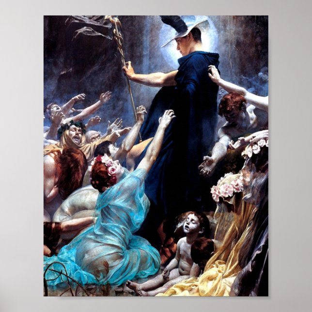 Die Soule von Acheron von Adolf Hiremy Hirschl 189 Poster (Vorne)