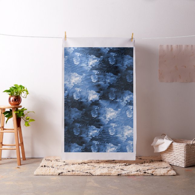 Die Soundbarriere in Blau.... Stoff (Beispiel)