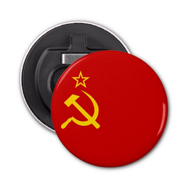 Die Sowjetunions-Flagge Flaschenöffner (Vorderseite)