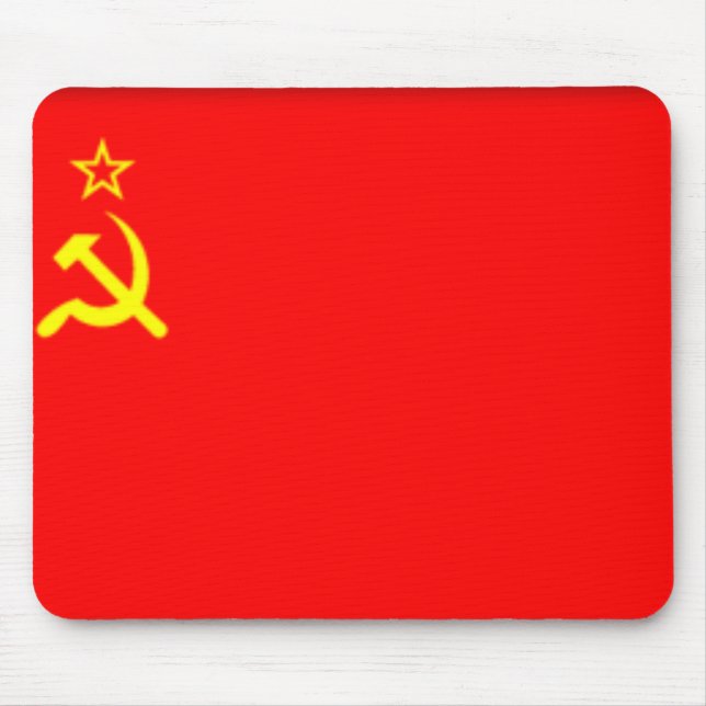 Die Sowjetunions-Flagge Mousepad (Vorne)