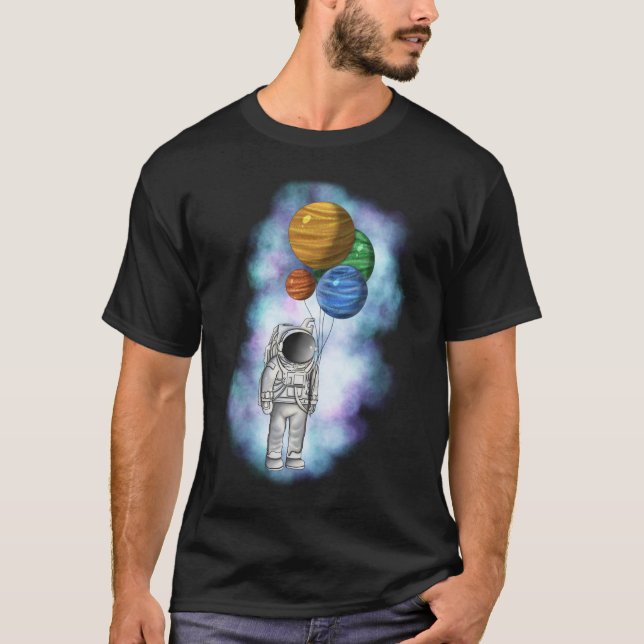 Die Spaceman-Reise T-Shirt (Vorderseite)