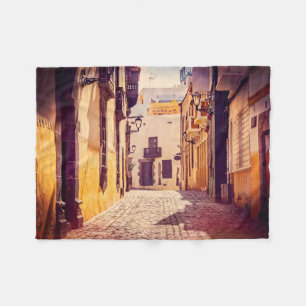 Die spanische Alley Fleecedecke