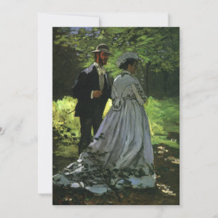 Die Spaziergänger (Die Flanierenden) von Monet Hoc Save The Date