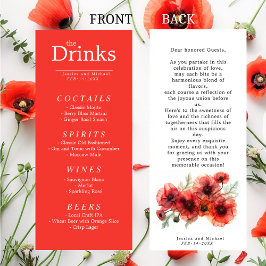 Die Speisekarte des Restaurants Scarlet Petal Sere Menükarte