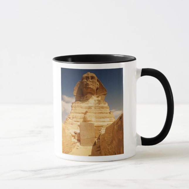 Die Sphinx, herrührend von die Herrschaft von Tasse (Rechts)