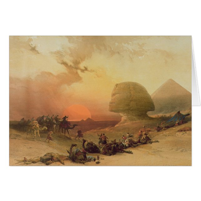 Die Sphinx in Giseh (Vorderseite (Horizontal))