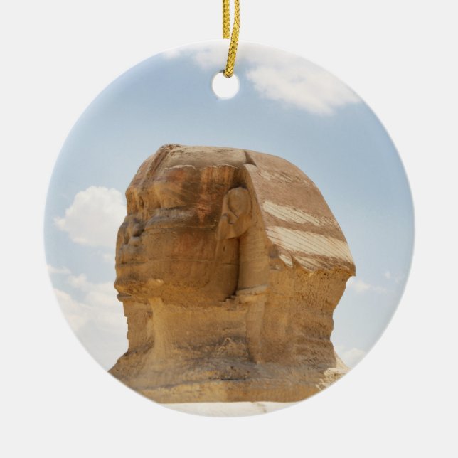 Die Sphinx Keramik Ornament (Vorne)