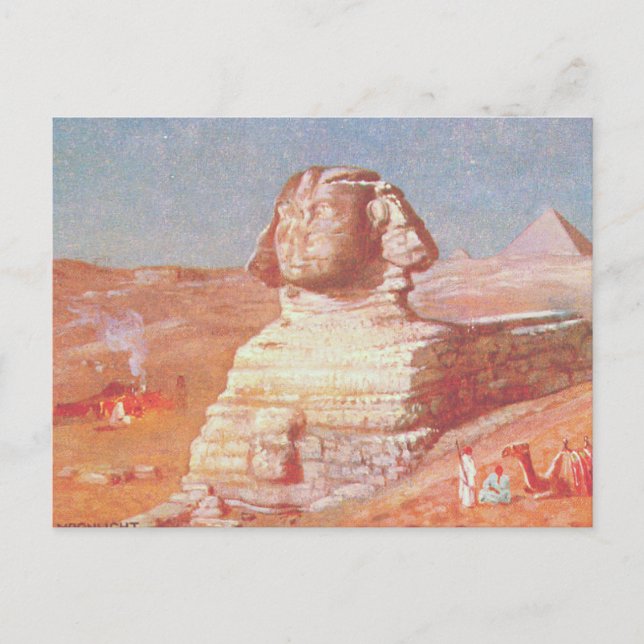 Die Sphinx Postkarte (Vorderseite)