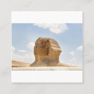 Die Sphinx Quadratische Visitenkarte
