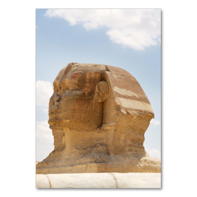 Die Sphinx Tischnummer (Vorderseite)