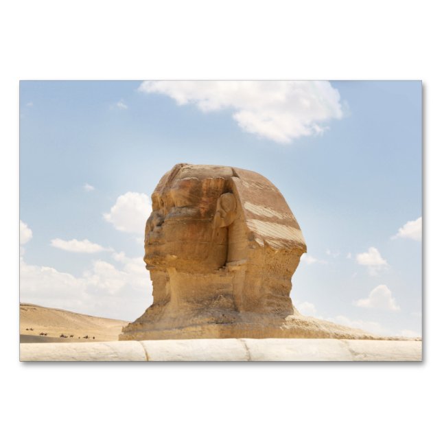 Die Sphinx Tischnummer (Vorderseite)