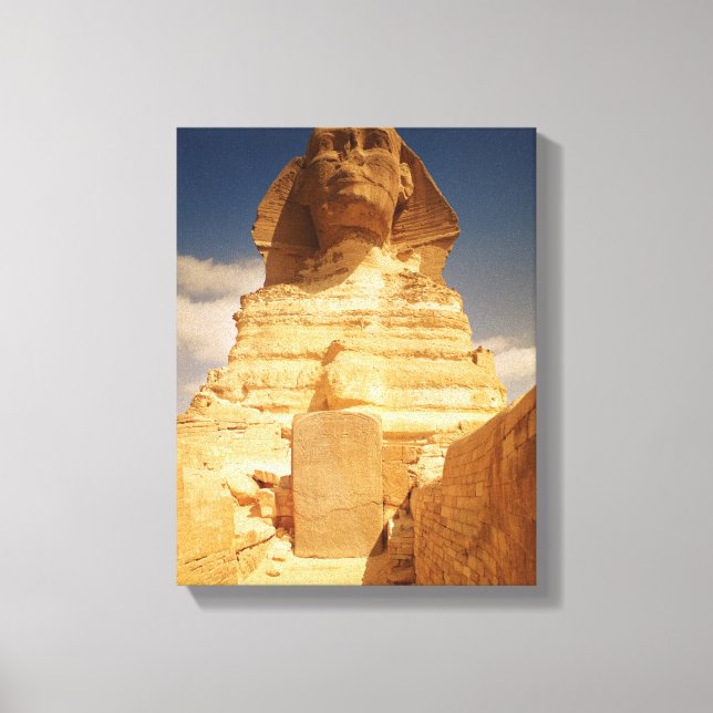 Die Sphinx, verabredet von der Regierung König Leinwanddruck (Vorderseite)
