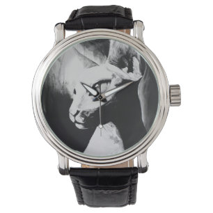 Die Sphynx Cat Feline Original Art Watch Armbanduhr