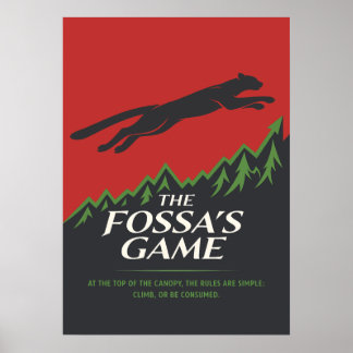 Die Spiel-Wildlife-Strategie der Fossa Poster
