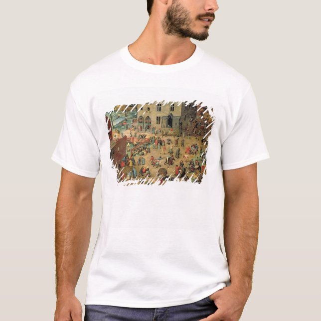 Die Spiele der Kinder, 1560 T-Shirt (Vorderseite)
