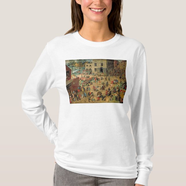 Die Spiele der Kinder, 1560 T-Shirt (Vorderseite)