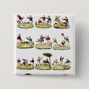 Die Spiele der Kinder, 1810 Button