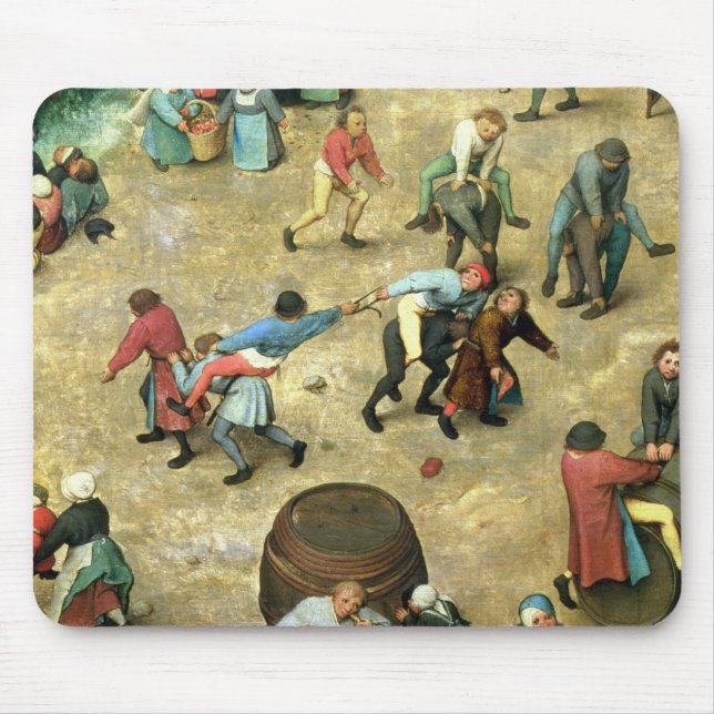 Die Spiele der Kinder: Detail der Unterseite Mousepad (Vorne)