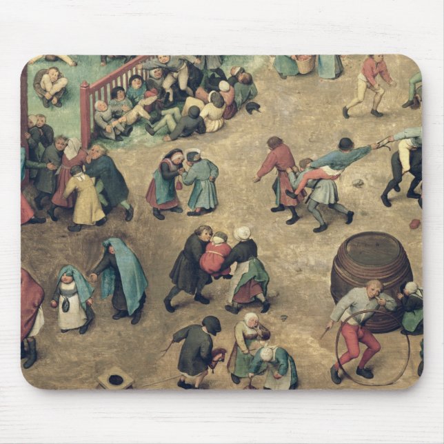 Die Spiele der Kinder: Detail des linken Mousepad (Vorne)